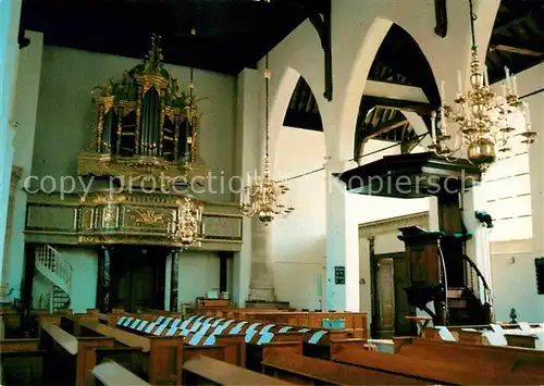 AK / Ansichtskarte Woudrichem Interieur NH Kerk Kirche Kat. Niederlande