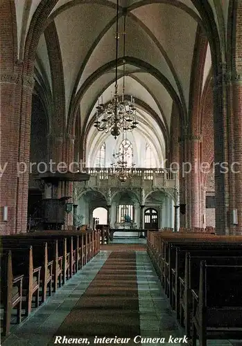 AK / Ansichtskarte Rhenen Interieur Cunera kerk Kirche Kat. Rhenen