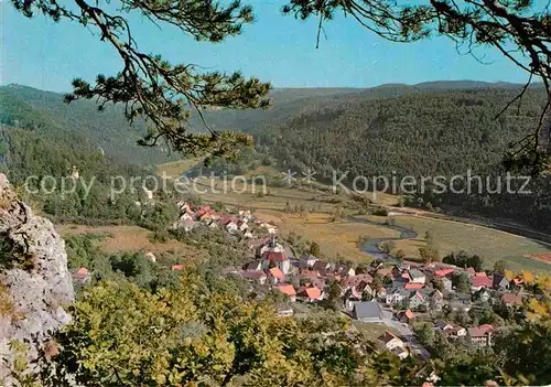 AK / Ansichtskarte Muggendorf Fraenkische Schweiz Panorama Kat. Wiesenttal