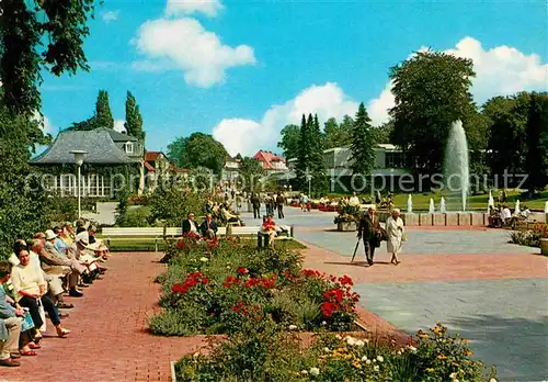 AK / Ansichtskarte Bad Nenndorf Im Kurpark Kat. Bad Nenndorf