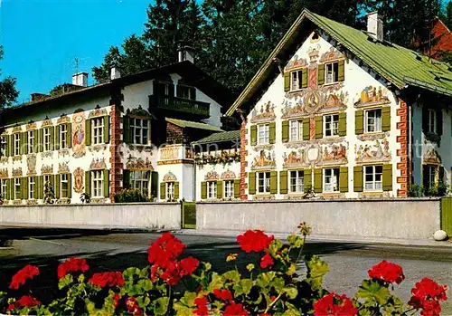 AK / Ansichtskarte Oberammergau Haensel und Gretel Haus Lueftlmalerei Kat. Oberammergau