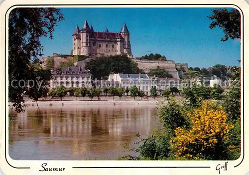 AK / Ansichtskarte Saumur Le Chateau Duc d Anjou Kat. Saumur