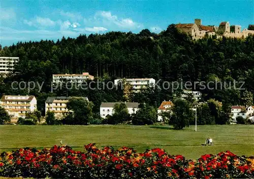 AK / Ansichtskarte Bad Neustadt Kurhaeuser mit Kaiserpfalz Salzburg Kat. Bad Neustadt a.d.Saale