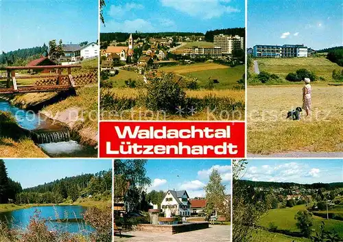 AK / Ansichtskarte Luetzenhardt Teilansichten Panorama Kat. Waldachtal