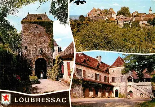 AK / Ansichtskarte Loubressac Son chateau Kat. Loubressac