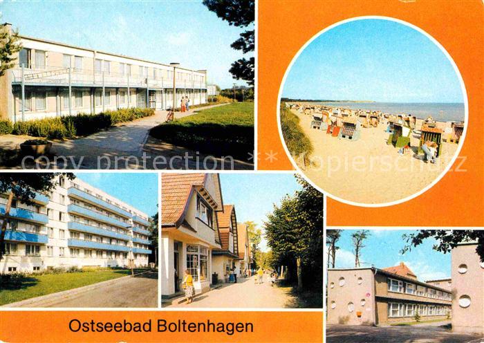 AK / Ansichtskarte Boltenhagen Ostseebad Strand Erholungsheim John ...