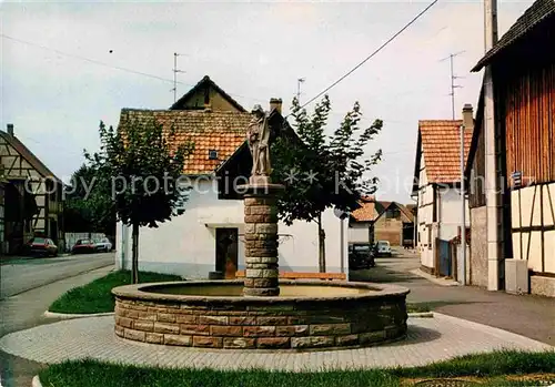 AK / Ansichtskarte Erstein Fontaine du Berger Kat. Erstein