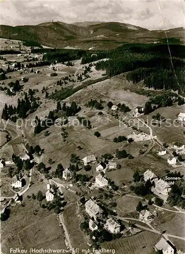 AK / Ansichtskarte Falkau Pension Haus Sonnenbuehl Fliegeraufnahme Kat. Feldberg (Schwarzwald)