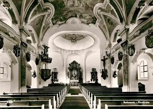 AK / Ansichtskarte Bodenmais Pfarrkirche Innenansicht Kat. Bodenmais