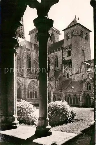 AK / Ansichtskarte Treguier Cotes d Armor Cathedrale Cloitre Tour d Hastings Kat. Treguier