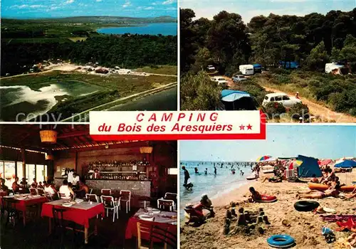 AK / Ansichtskarte Vic la Gardiole Camping du Bois des Aresquiers Plage Restaurant Kat. Vic la Gardiole