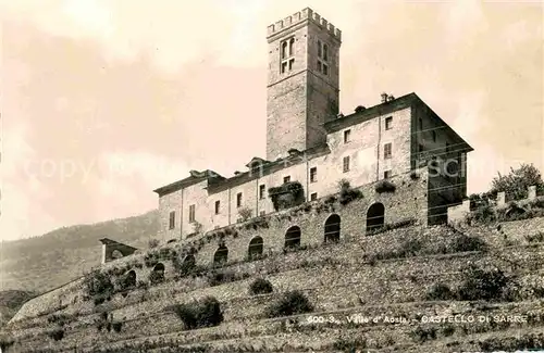 AK / Ansichtskarte Valle d Aosta Castello di Sarre