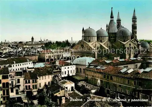 AK / Ansichtskarte Padova Basilica di Sant Antonio e panorama Kat. Padova