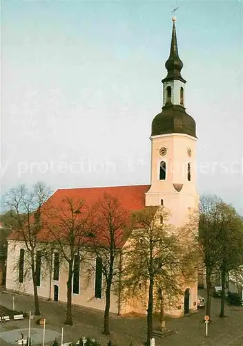 AK / Ansichtskarte Luebbenau Spreewald Protestantische Nikolaikirche Baudenkmal Dresdner Barock 18. Jhdt. Kat. Luebbenau