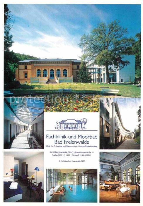 AK / Ansichtskarte Bad Freienwalde Fachklinik und Moorbad Kat. Bad
