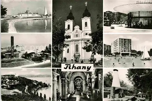 AK / Ansichtskarte Tihany Seepartien Kirche Kat. Ungarn