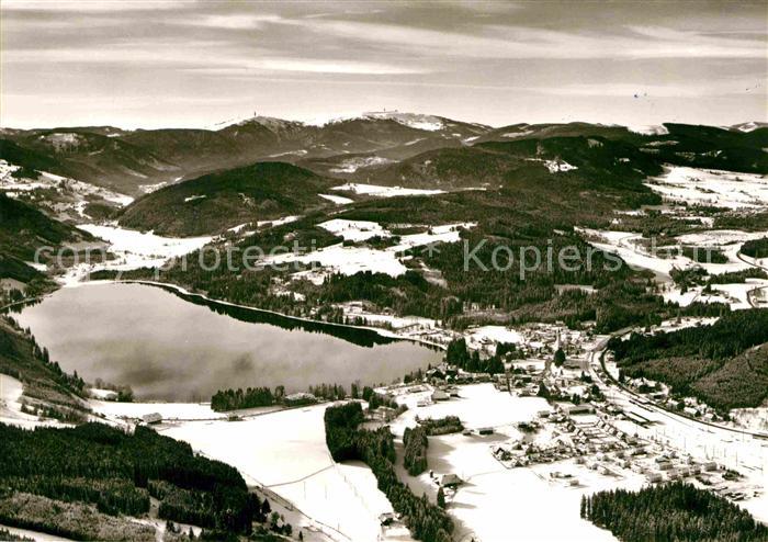 Ak Ansichtskarte Titisee Neustadt Fliegeraufnahme Mit See Kat