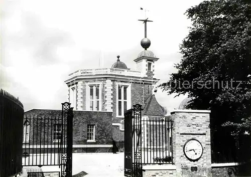 AK / Ansichtskarte Greenwich London Time Ball and 24 hour clock Old Royal Observatory Maritime Museum Kat. City of London