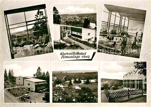 AK / Ansichtskarte Braunlage Kurmittelhaus Schwimmhalle  Kat. Braunlage Harz