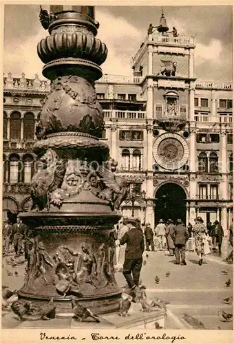 AK / Ansichtskarte Venezia Venedig Carre dell Orologio Kat. 