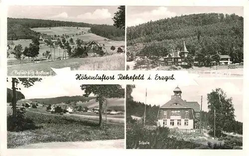 AK / Ansichtskarte Rehefeld Zaunhaus Ferienheim Aufbau Kurheim Schule Kat. Altenberg