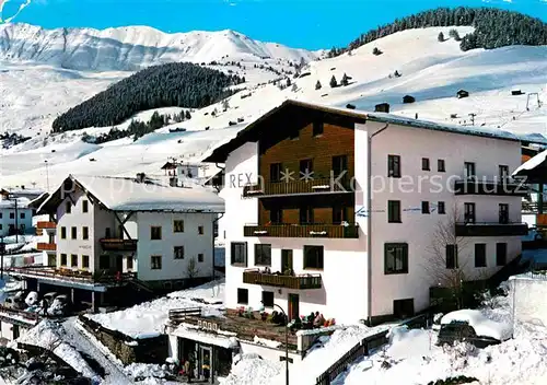 AK / Ansichtskarte Serfaus Tirol Hotel Rex Haus Bergland Wintersportplatz Kat. Serfaus