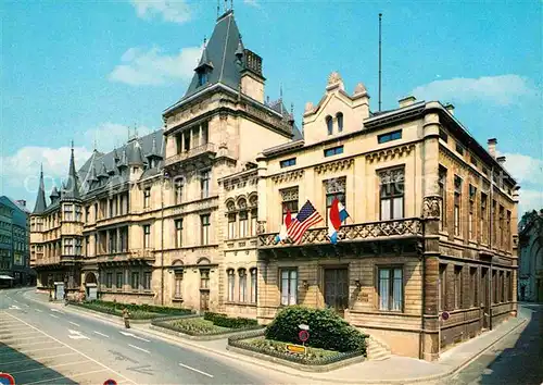 AK / Ansichtskarte Luxembourg Luxemburg Palais Grand Ducal et Chambre des Deputes Kat. Luxembourg