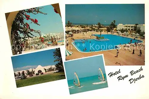 AK / Ansichtskarte Djerba Hotel Rym Beach Swimming Pool Windsurfen Kat. Djerba