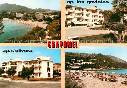 AK / Ansichtskarte Canyamel Hotel Strand Bucht Kat. Mallorca