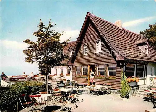 AK / Ansichtskarte Siebengebirge oelberg Berggasthaus Kat. Koenigswinter