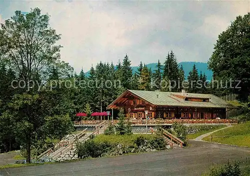 AK / Ansichtskarte Rottach Egern Cafe Restaurant Alpenwildpark Wallbergbahn Kat. Rottach Egern