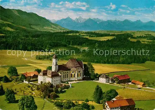 AK / Ansichtskarte Steingaden Allgaeu Wieskirche  Kat. Sulzberg