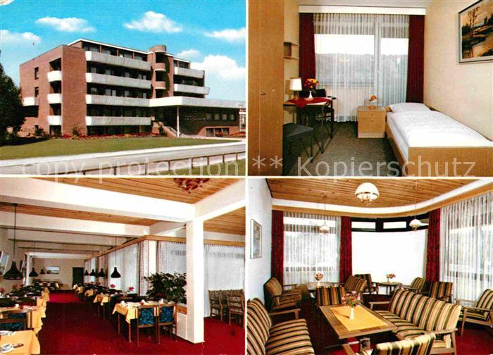 AK / Ansichtskarte Bad Schwartau Kurklinik am Kurpark Kurmittelzentrum Fliegeraufnahme Kat. Bad