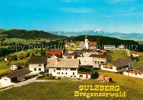 AK / Ansichtskarte Sulzberg Vorarlberg Kirche Panorama Kat. Sulzberg