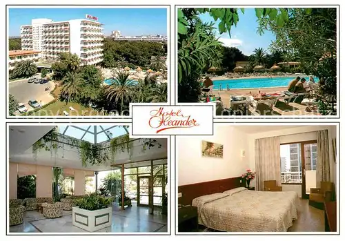 AK / Ansichtskarte Playa de Palma Mallorca Hotel Oleander Pool Kat. Spanien
