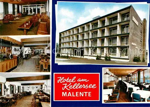 AK / Ansichtskarte Malente Gremsmuehlen Hotel Kellersee Kat. Malente