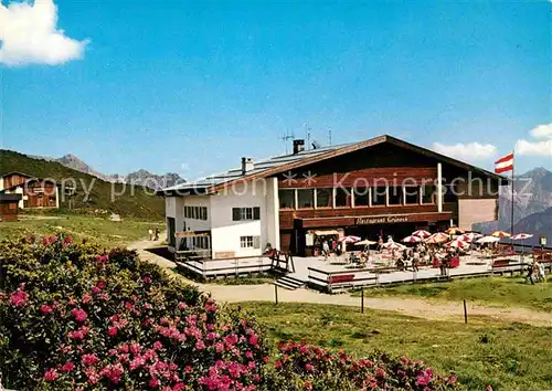 AK / Ansichtskarte Tschagguns Vorarlberg Golm Restaurant Grueneck Kat. Tschagguns