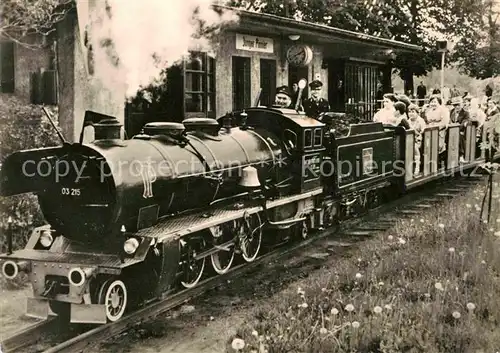 AK / Ansichtskarte Leipzig Pioniereisenbahn Kat. Leipzig