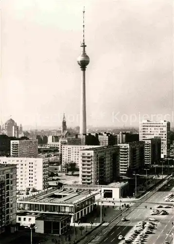 AK / Ansichtskarte Berlin Karl Marx Allee Fernsehturm Kat. Berlin