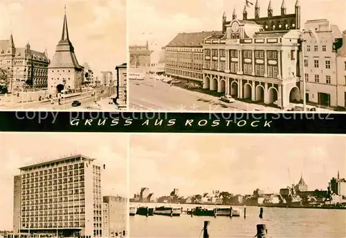 AK / Ansichtskarte Rostock Mecklenburg Vorpommern Hotel Neptun Koerpelin tor  Kat. Rostock