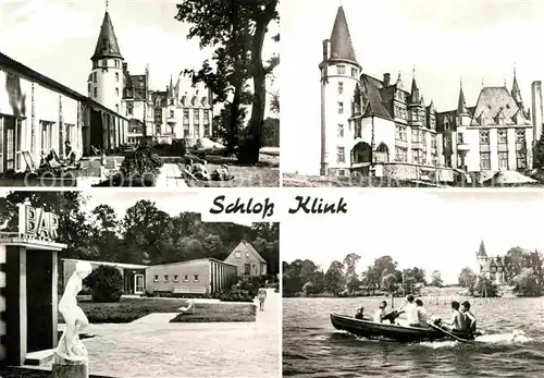 AK / Ansichtskarte Klink Waren Schloss Kat. Klink Waren