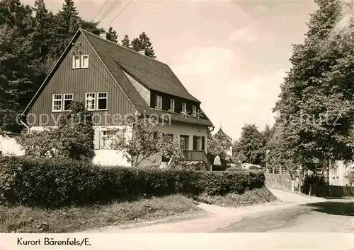 AK / Ansichtskarte Baerenfels Erzgebirge  Kat. Altenberg