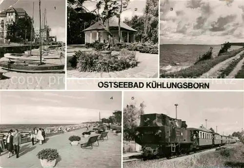 AK / Ansichtskarte Kuehlungsborn Ostseebad FDGB Erholungsheim Schloss am Meer Stadtbibliothek Kat. Kuehlungsborn