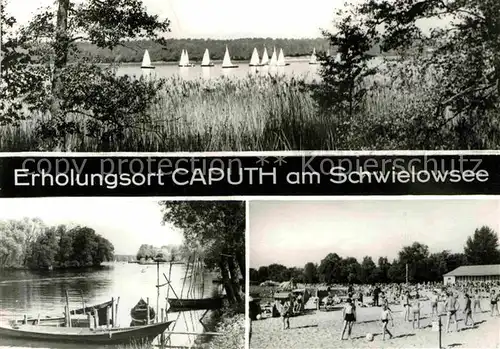 AK / Ansichtskarte Caputh Strand Schwielowsee Kat. Schwielowsee