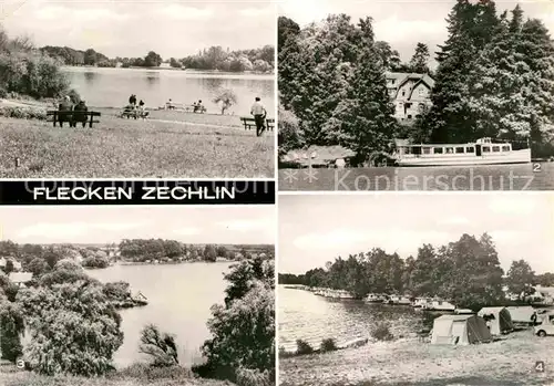 AK / Ansichtskarte Flecken Zechlin Schwarzer See Erholungsheim Eisenhoehe  Kat. Rheinsberg