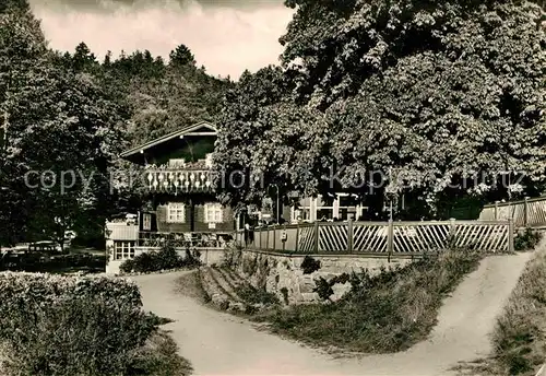 AK / Ansichtskarte Wernigerode Harz Waldgasthaus Christianental Kat. Wernigerode