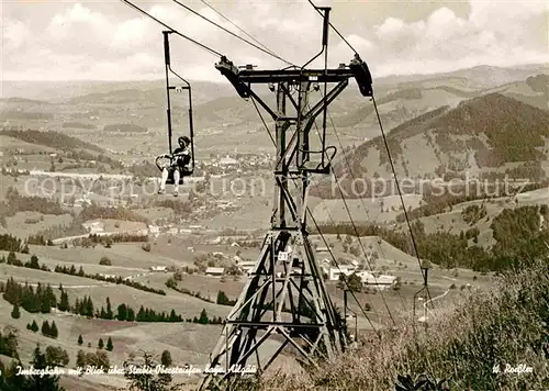 AK / Ansichtskarte Sessellift Imberg Steibis Oberstaufen  Kat. Bahnen