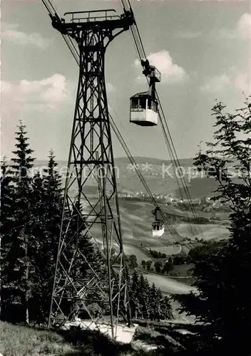 AK / Ansichtskarte Seilbahn Fichtelberg Oberwiesenthal  Kat. Bahnen