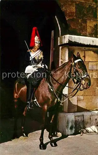 AK / Ansichtskarte Leibgarde Wache Horse Guard Whitehall London  Kat. Polizei