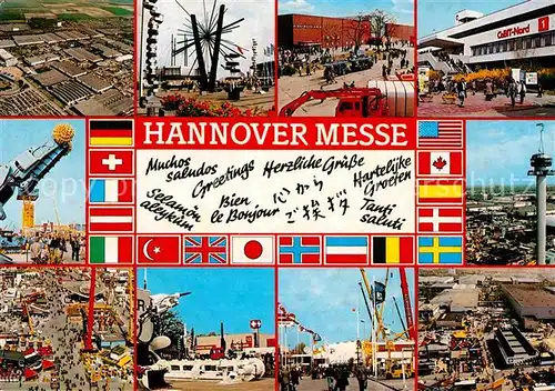 AK / Ansichtskarte Ausstellung Hannover Messe  Kat. Expositions